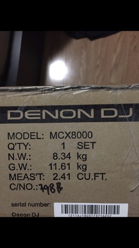 Mcx8000 Stand Alone Dj Controller W/serato Dj
