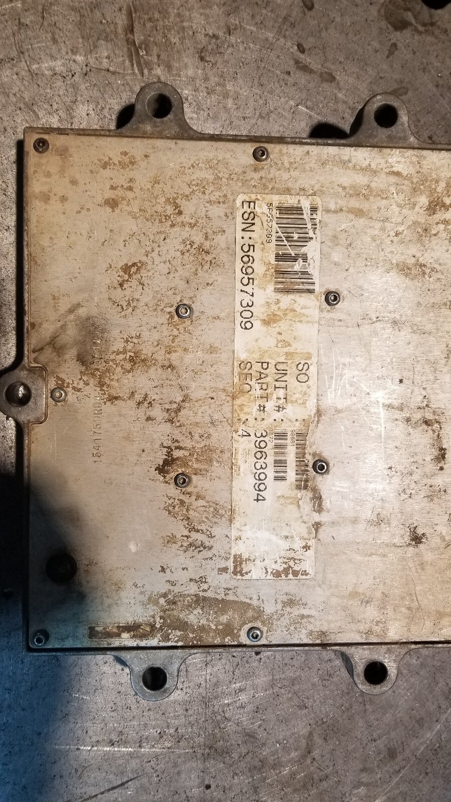 CUMMINS 3963994 ECM - Picture 3 of 6