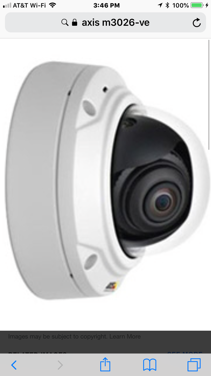 NEW AXIS M3026-VE 3MP 1080P OUTDOOR D/N IP CAMERA MPN:0547-001 SEALED BOX