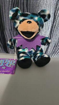 Greatful Dead Bean Bear By Liquid Blue, Ripple, 7'', Second Generation