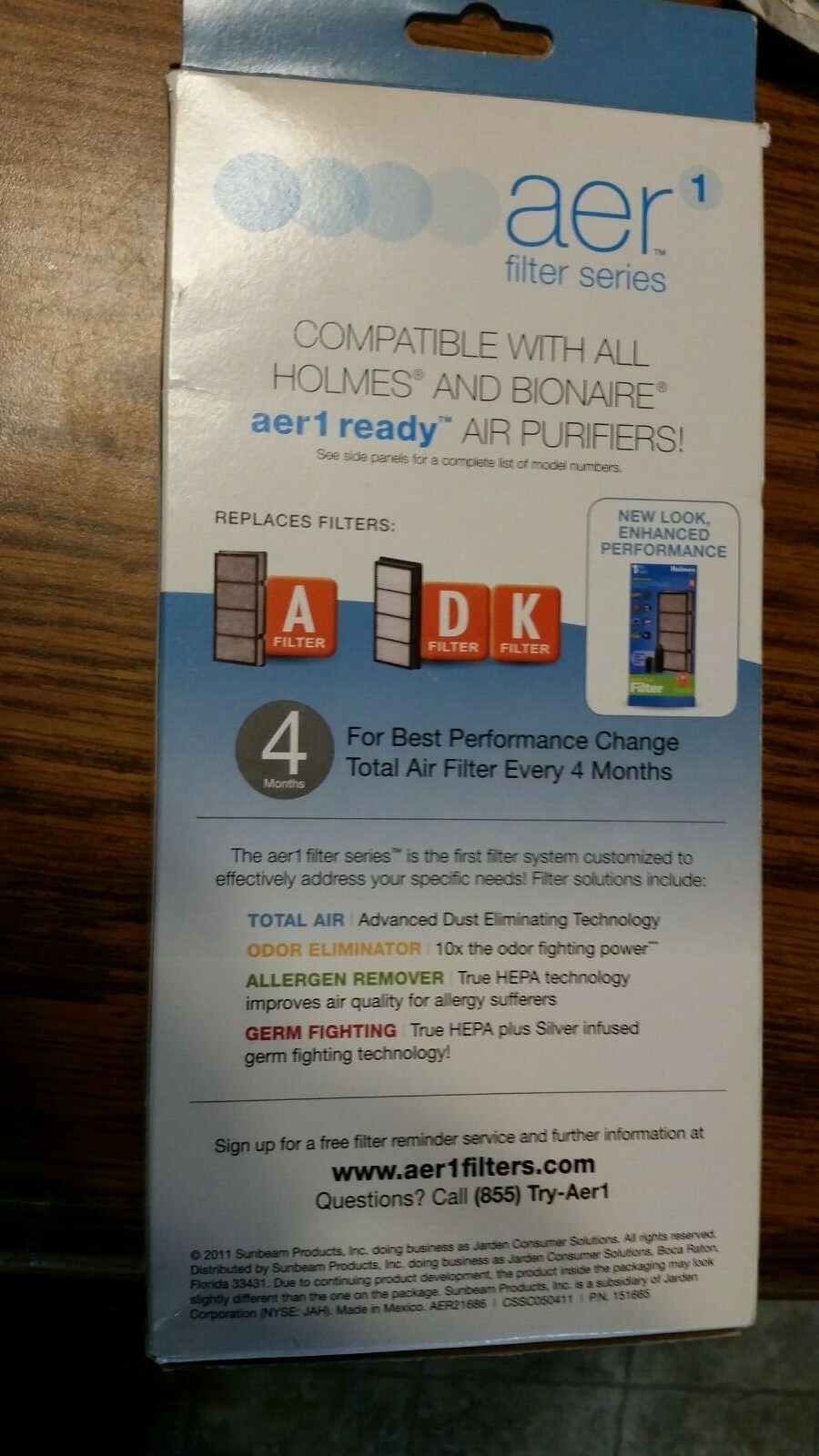 Holmes AER1 HEPA Type Total Air Filter, HAPF30AT (1 Filter) NEW!