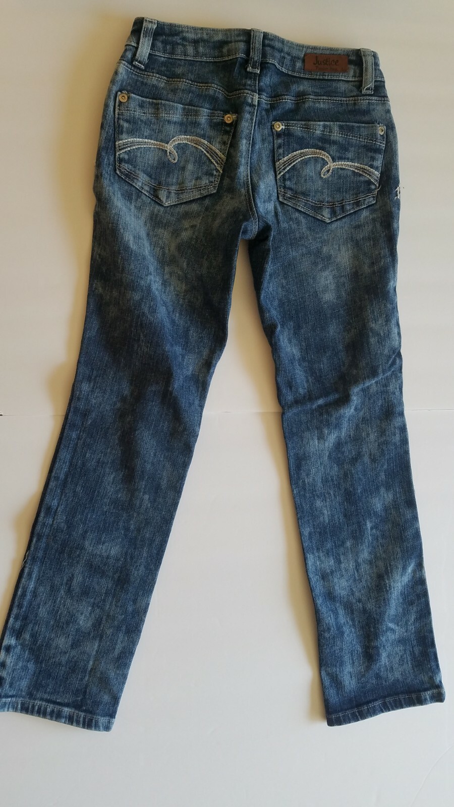 *Justice* Premium Jeans Girl's Simply Low Knit Super Skinny Jeans - Size 8R