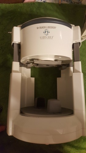 New Black & Decker Lids Off Electric Professional Jar Opener JW200BM