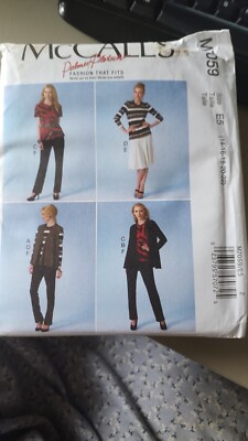 Womans McCalls M71059 Sewing pattern NEW Size E5 14-22