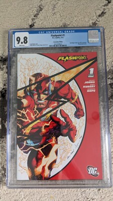 Flashpoint #1 SDCC Variant 1st Thomas Wayne Batman 2011 CGC 9.8