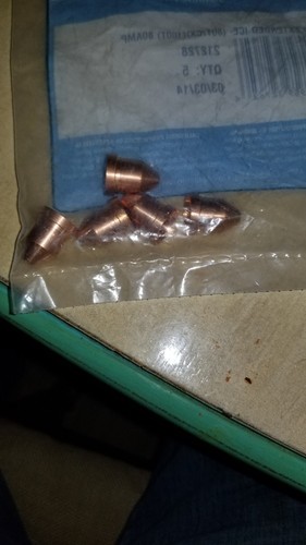 Plasma Cutting Tip,Extended,80A,PK5 MILLER ELECTRIC 212728