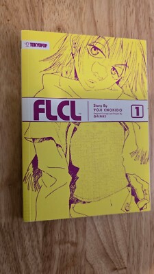 Fooly Cooly FLCL Light Novel 1 Volume 1 English Book Manga TokyoPop Tokyo Pop