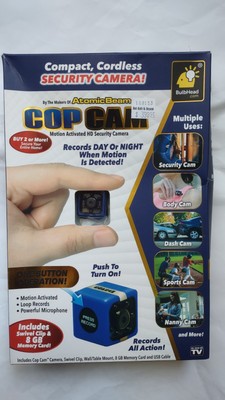 Cop Cam HD Car Security Dash Cam By Bulbhead As Seen On Tv 