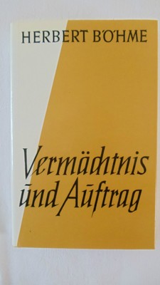 Vermächtnis und Auftrag...( Lager Nr 62)  