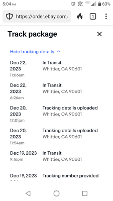 Item photo(s) from verified buyer