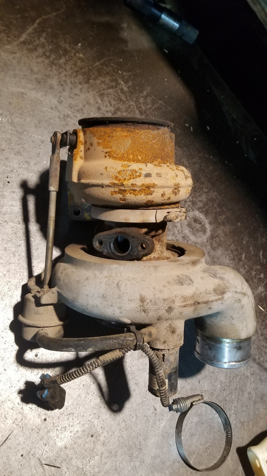 CORE HE351CW Turbocharger & Actuator For Diesel Cummins 5.9L Dodge Ram 2500 3500 - Picture 9 of 9