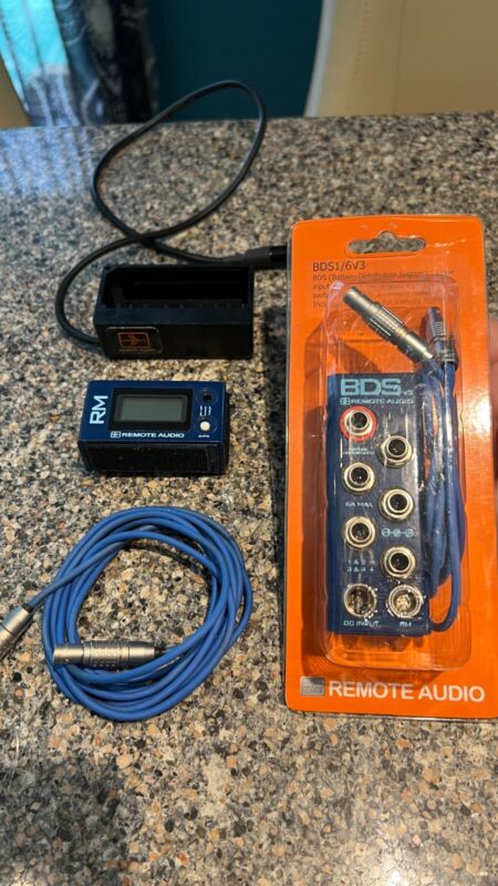 Remote Audio BDS V3 - Power Distribution, Remote, NP1 Battery Cup + Cables