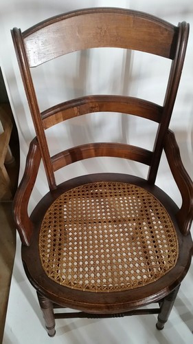 14 LOT Vintage Country French Cane Mid Century Maple Antique Lounge Club Regency