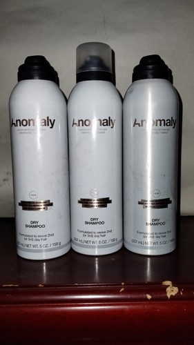 3 Anomaly Dry Shampoo - 5oz Formulated To Revive 2nd or 3rd day w/Tea Tree Oil