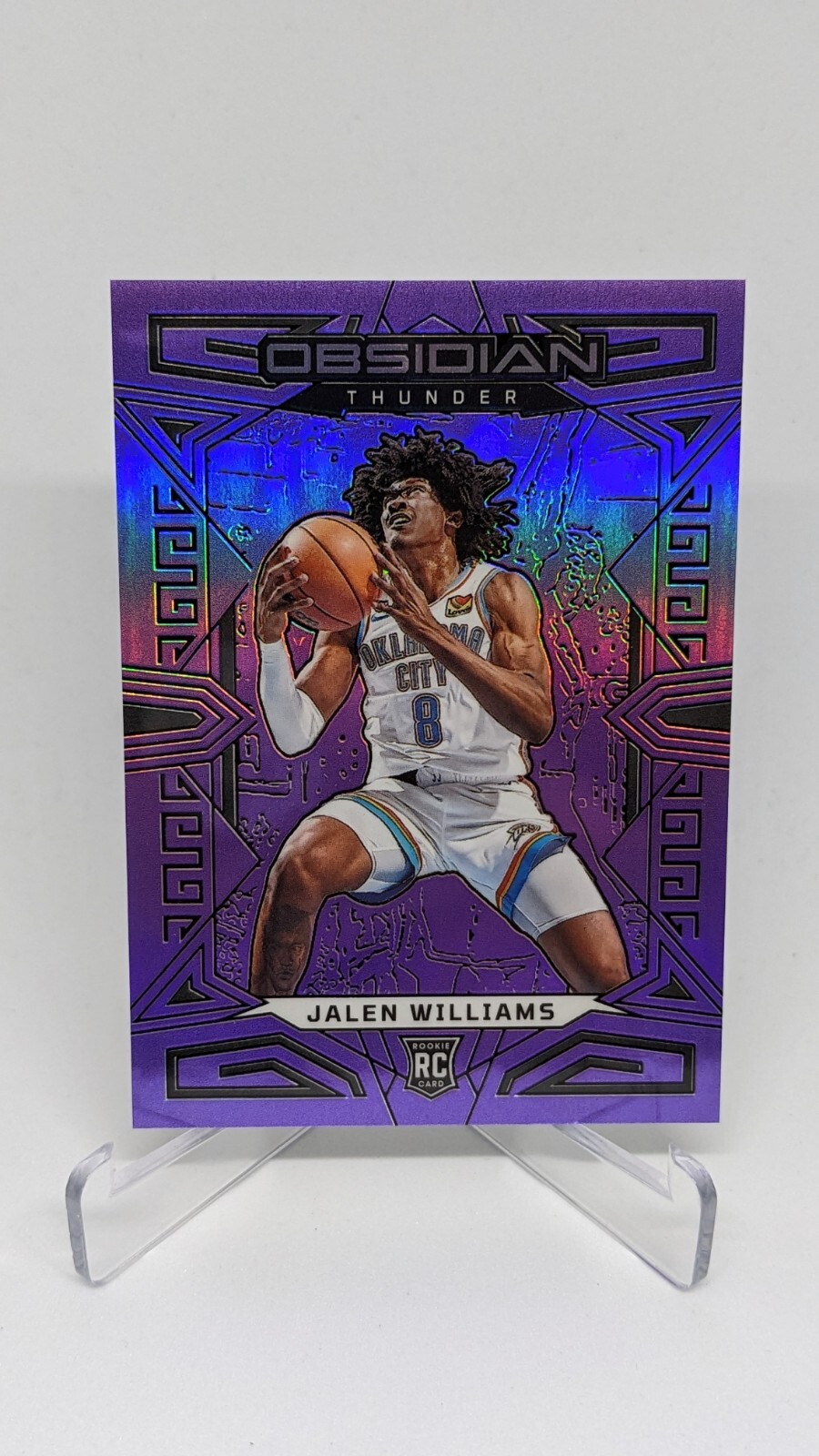 その他 Vinicius JR Panini Obsidian Purple/65 RC Jalen Williams 2022-23 Panini NBA Obsidian Purple Flood 46