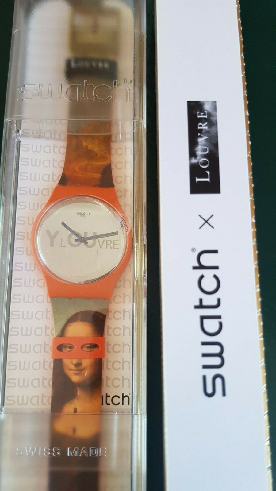 UNIQUE IN THE WORLD! Swatch Mona LISA MASQUEE SUOZ318 (Da UNIQUE IN THE WORLD! Swatch Mona LISA MASQUEE SUOZ318 (Da
