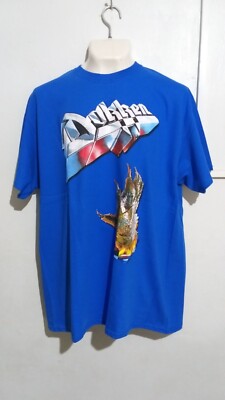 Dokken tooth nail T shirt hard rock  ratt motley crue white lion whitesnake