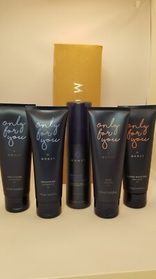 Monat 5 Piece Set Shampoo Restore Conditioner Curl Cream Super Moisture Masque