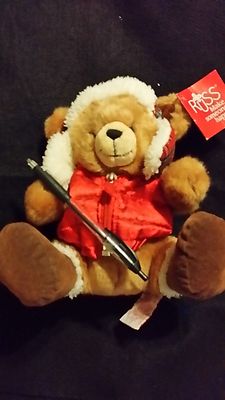 NWT~Russ BOOMER Winter Holiday  Teddy Bear-ship free