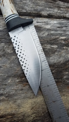 Farrier rasp Knife Whitetail antler