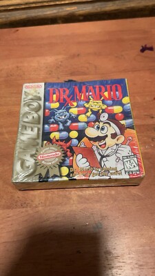 Dr. Mario (Nintendo Game Boy, 1990) Factory Sealed!
