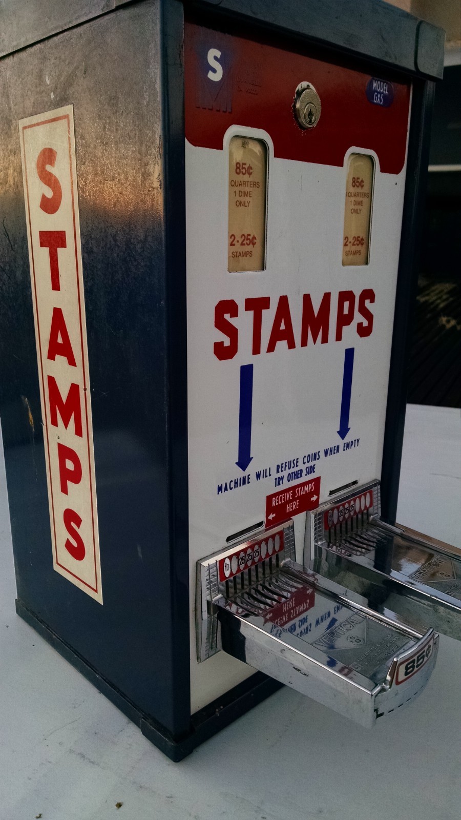 Vintage Shipman Gx5 Stamp Machine