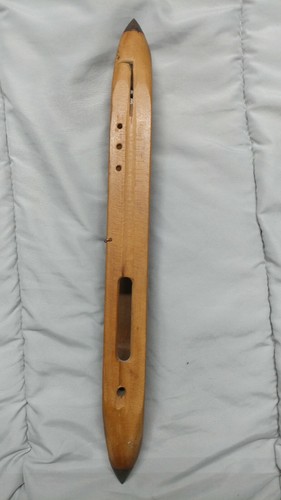 Antique Shambow 4004 Wooden Weaving Shuttle