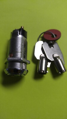 Electronic Tubular Round Key Switch Lock On/Off Key Switch Keyed alike 2300AL