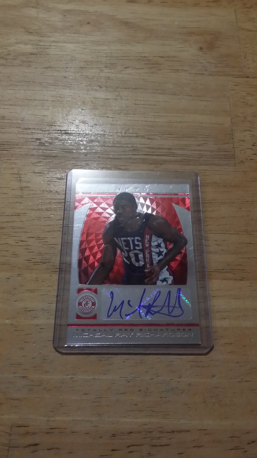 2013 Panini Totally Certified  Red Parallel  31/99  Michael Richardson #202 Auto