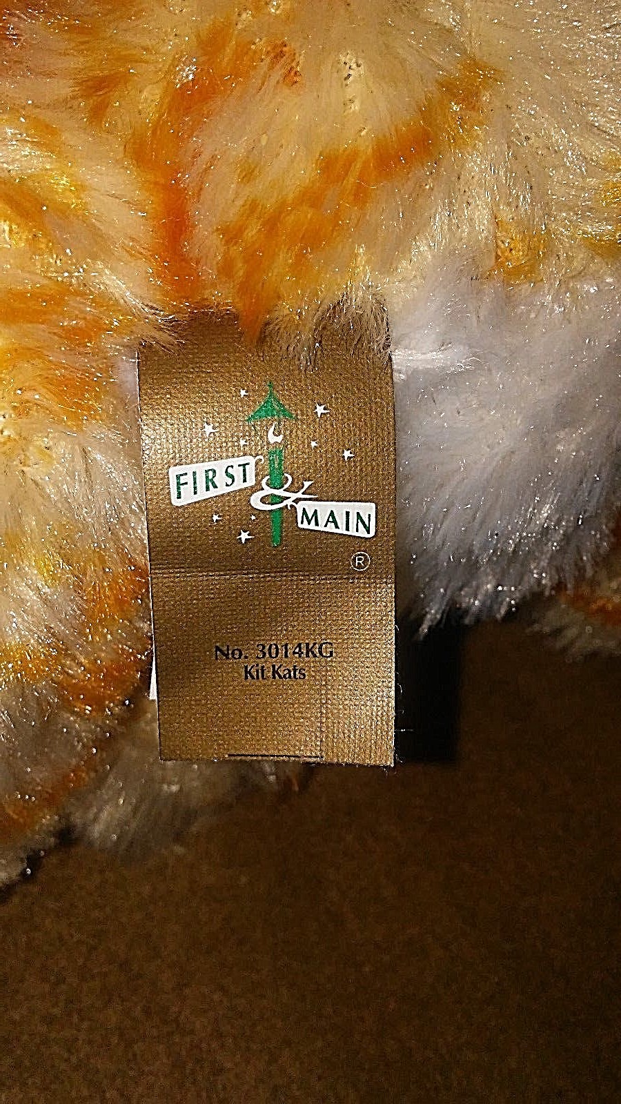 FIRST MAIN KIT KAT 3014KG Cat Orange Tabby Kitty Kitten 8