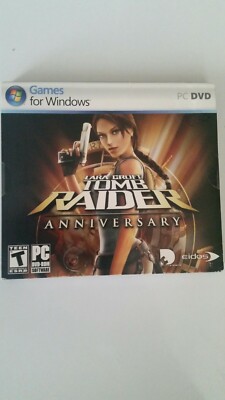 Lara Croft Tomb Raider 2007 Anniversary Edition PC CD-Rom DVD game for Windows