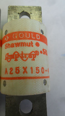 New Gould Shawmut A25X150-4 150 Amp Fuse FWX 150 250 VAC