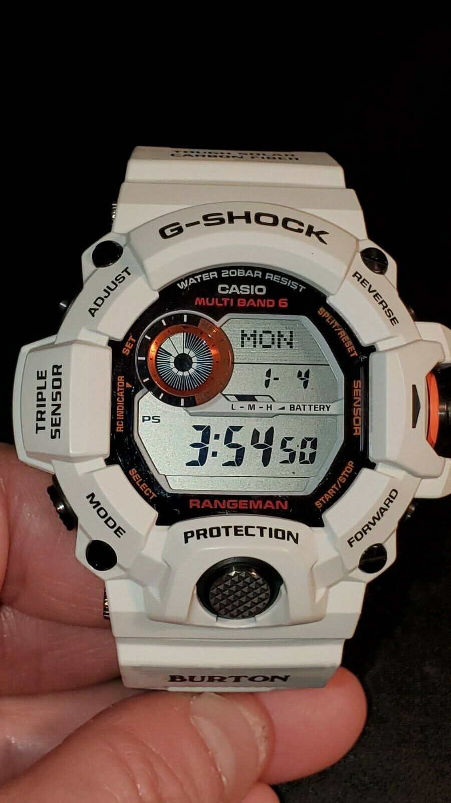 カシオG-Shock－GW-9400BTJ-8－Rangemanバートン（ホワイト）－非常に珍しい！のeBay公認海外通販｜セカイモン
