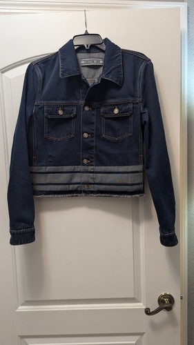 Christian Dior ベージュ デニムジャケット USA 6 Christian Dior Rose-Beige Utility Denim Jacket F 38/US 6