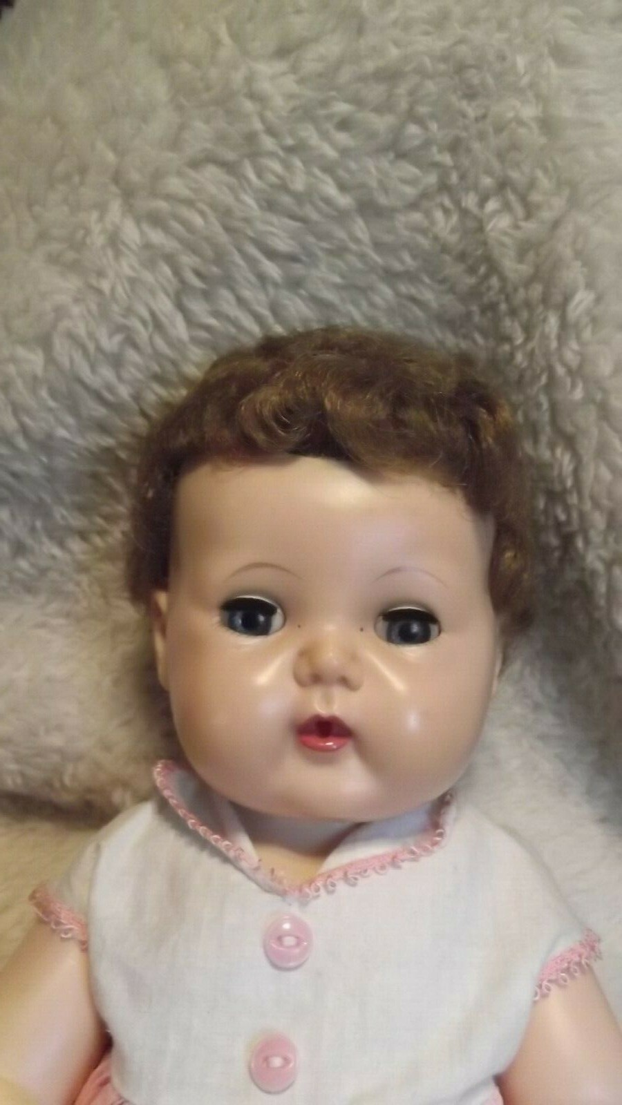 Vintage 1950's TINY TEARS Doll Wearing Original Outfit - 16