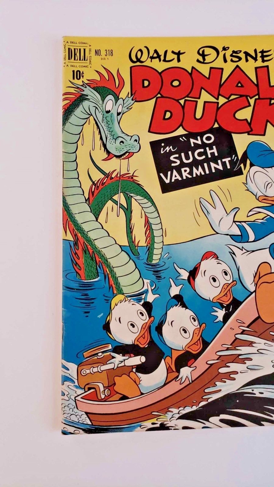 WALT DISNEY'S DONALD DUCK DELL  #318 FN+ (3/51) BARKS!