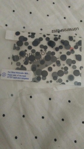 Official New Nintendo 3ds touch Screen Protector