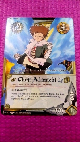 Naruto Collectible Card Game: Choji Akimiichi