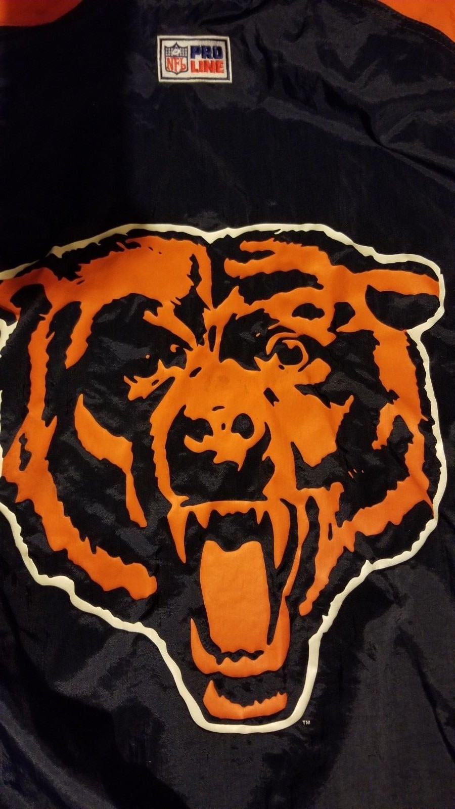 Chicago Bears game used - worn Sideline jacket