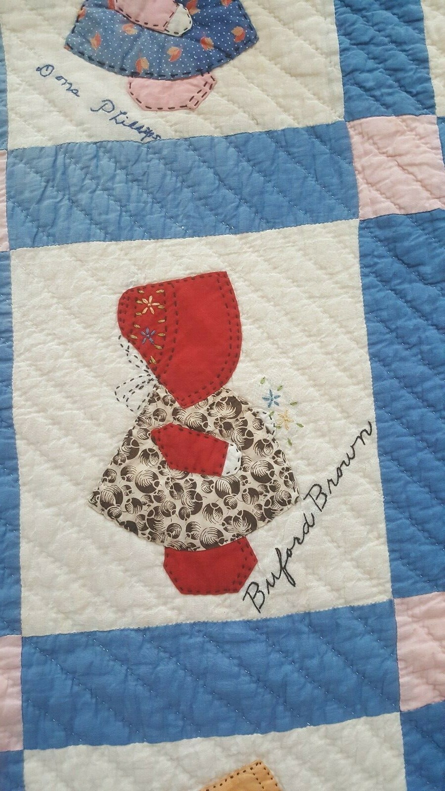 Sun Bonnet Sue Quilt