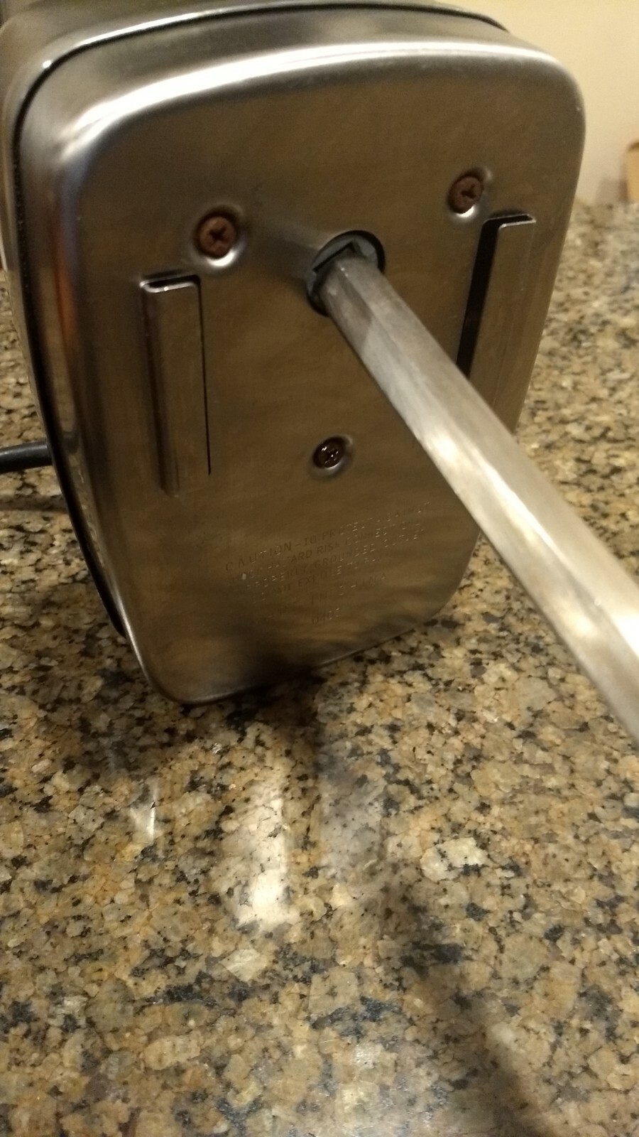 Rotisserie Skewer & Jenn-Air Motor CS-6018 Stainless Steel