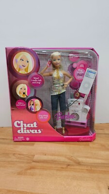 Barbie Chat Divas Doll & Playset 2006 Mattel