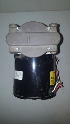 Gast Manufacturing Single Cylinder Air Compressor, 45PSIG, 71R146-P003B-D314