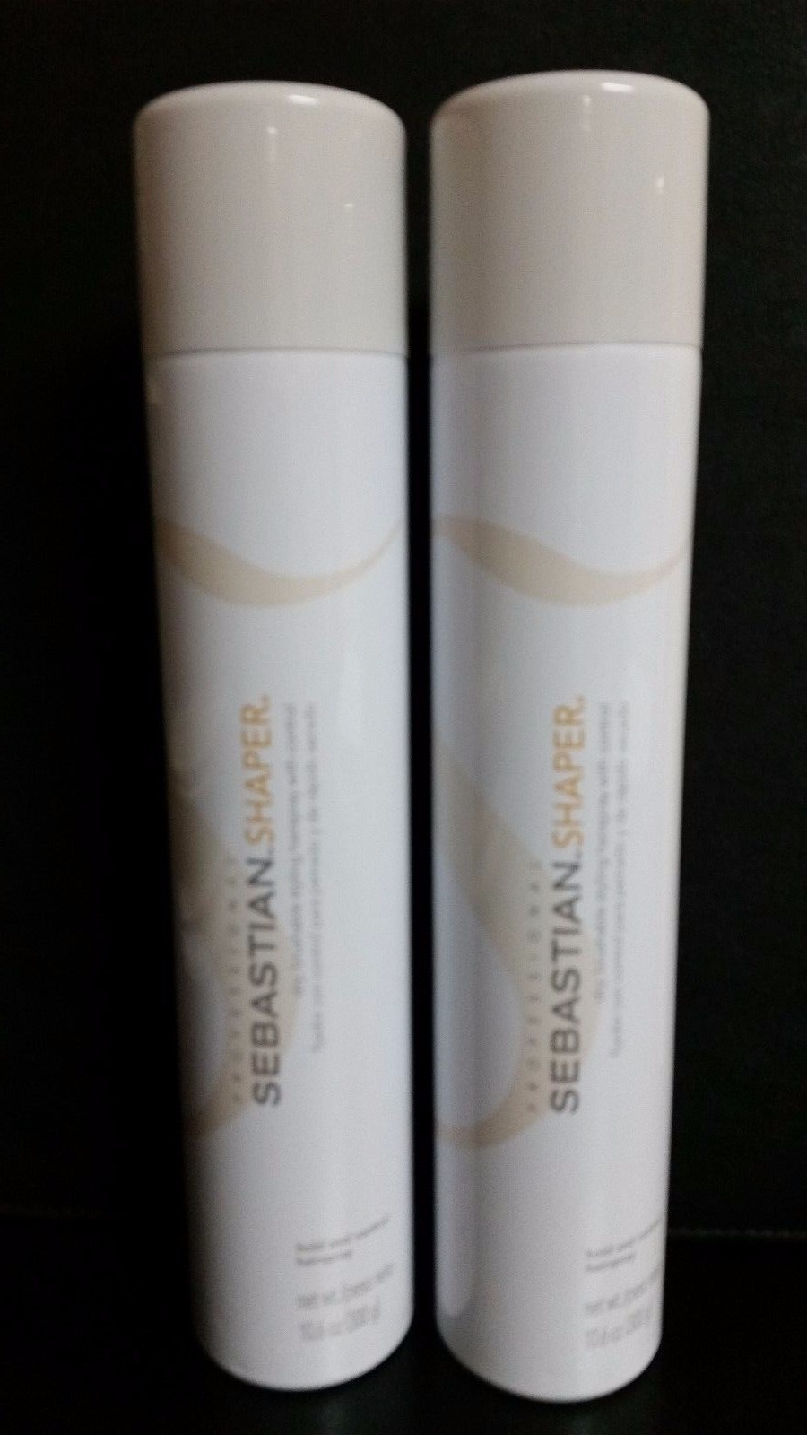 Sebastian Shaper Hold and Control Hairspray 10.6 oz - LOT OF (2) BOTTLES