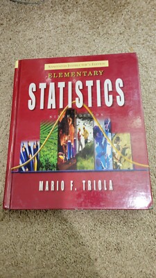 Elementary Statistics Annotated Instructor's Edition Ninth Edition