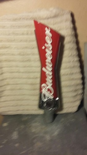 Budweiser beer tap handle