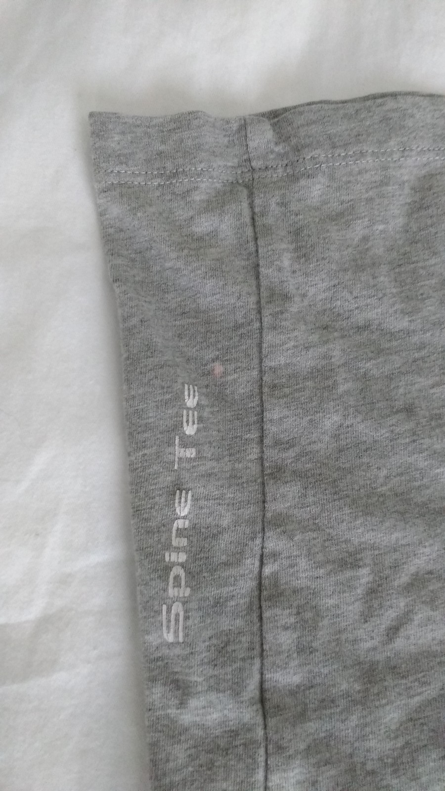 tee shirt POC gray medium spine