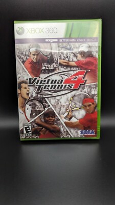 Virtual Tennis 4  Xbox 360 Kinect ~ Brand New Sealed! Factory sealed