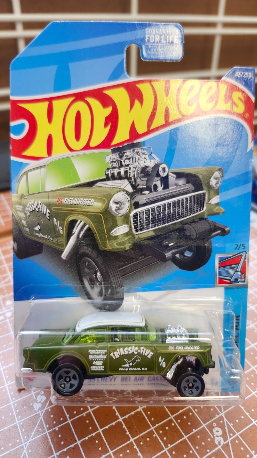 ホットウィール 55 chevy belair gasser 3000台限定 ホットウィール 55 chevy belair gasser 3000台限定 - メルカリ