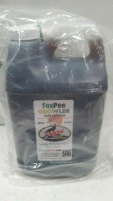 Predator Pee Pure 100% Fox Urine 64 fl oz Large Jug w/ Sprayer  NEW 